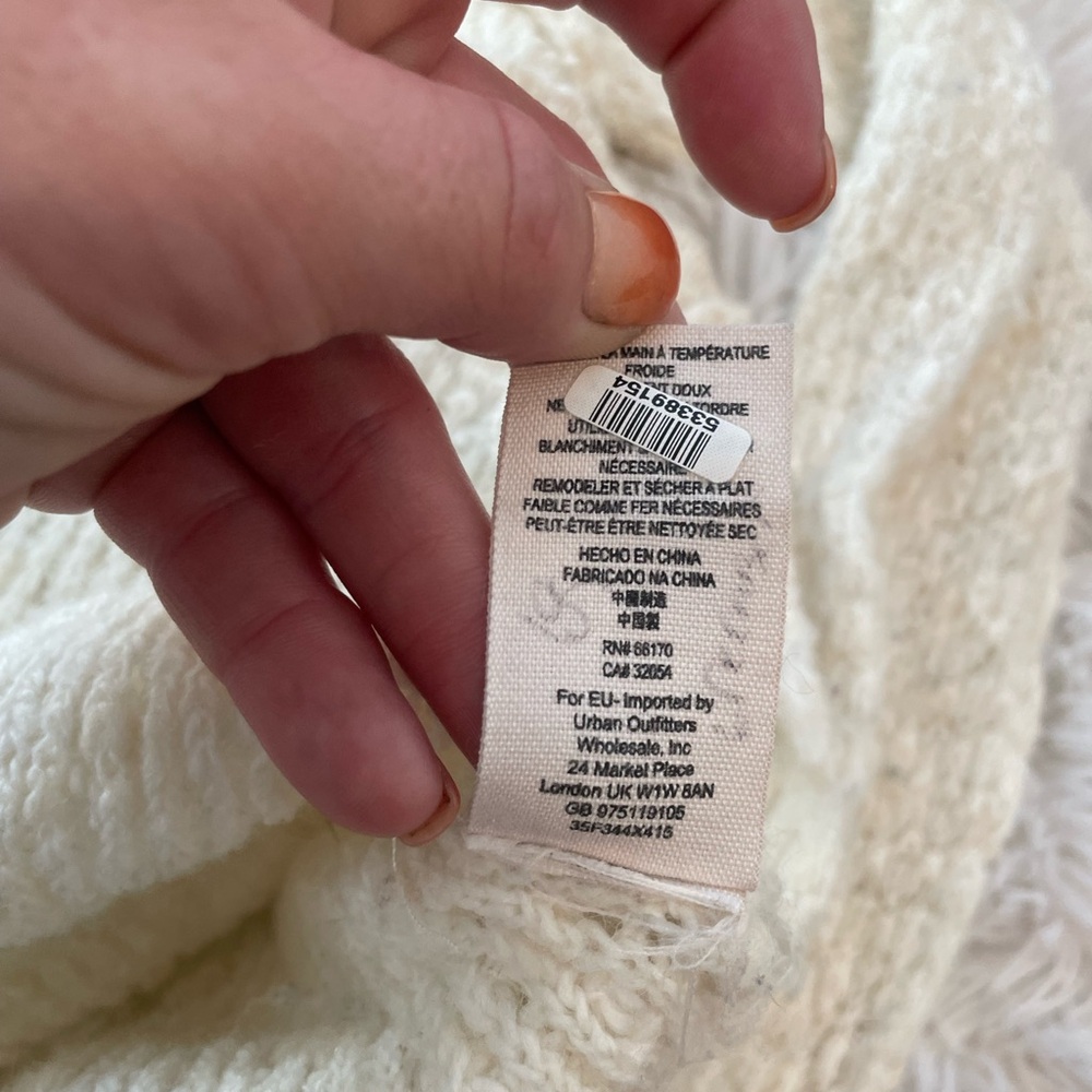Free People Knit Ivory Sweater - Picture 6 of 7